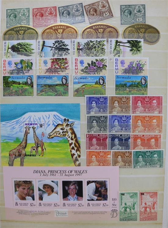 A collection of stamps